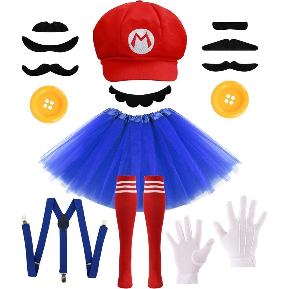 Women Halloween Costume Accessories Set Cosplay Party Dress-Up